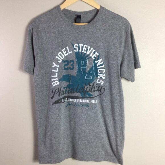 Billy Joel Stevie Nicks Philadelphia Live Concert shirt Med - Picture 1 of 5
